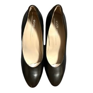 Pump Heels Sculptured 75 Black Ecco  10 - 10 1/2